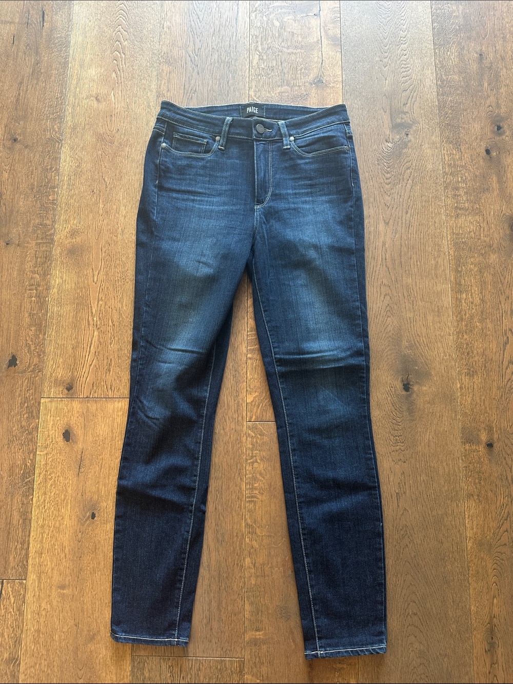 PAIGE Hoxton Ankle in Deep Indigo
